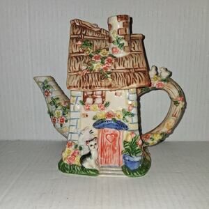 Vintage American Heritage Collectibles Decorative Teapot Cat